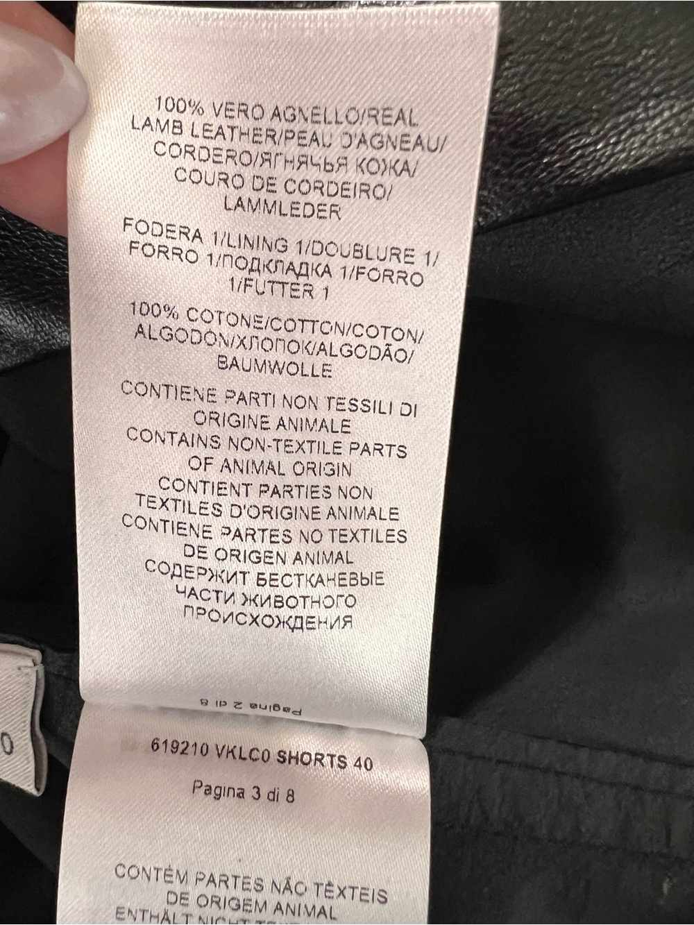 Bottega Veneta Leather Bermuda shorts Women’s Size 4 Small 40 High Waisted $2750 - Picture 15 of 16